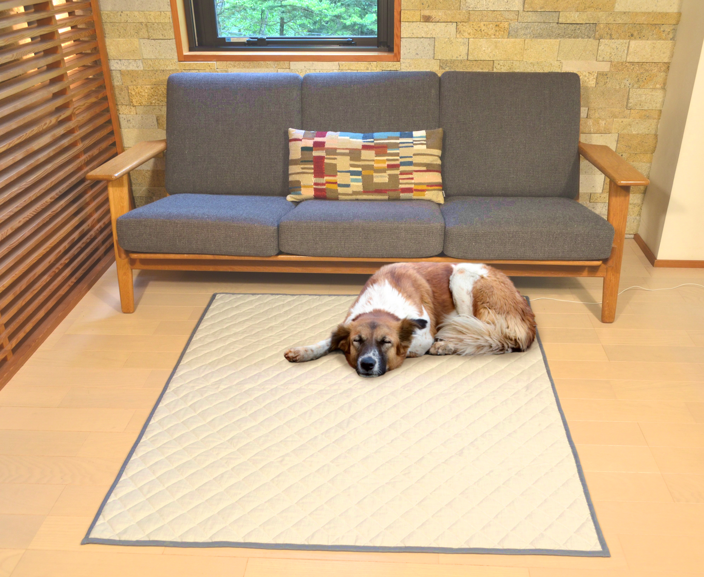 アーシングキルトラグマット